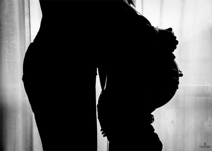 عکس سیلوئت بارداری